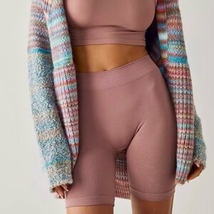NWOT Free People Intimately Seamless Biker Shorts